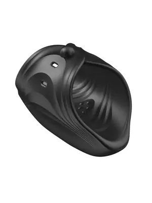 Vibrační masturbátory - BASIC X vibrační masturbátor s nastavitelným průměrem černý - BSC00251