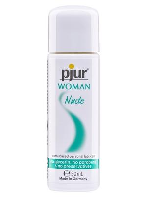 Lubrikační gely na vodní bázi - Pjur Woman Nude  lubrikační gel 30 ml - 6122270000