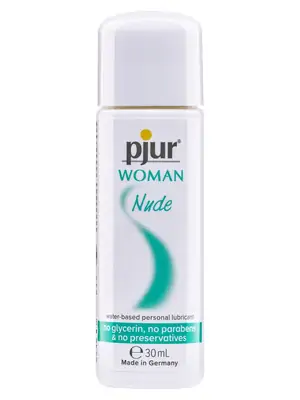Lubrikační gely na vodní bázi - Pjur Woman Nude  lubrikační gel 30 ml - 6122270000