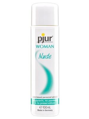 Lubrikační gely na vodní bázi - Pjur Woman Nude lubrikační gel 100 ml - 6122350000