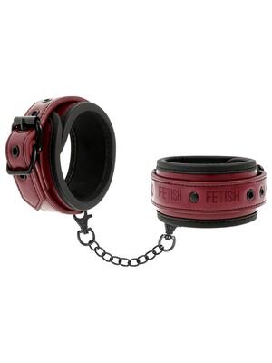 Erotická pouta a bondage - FETISH Submissive Origin pouta na ruce červená - D-227423