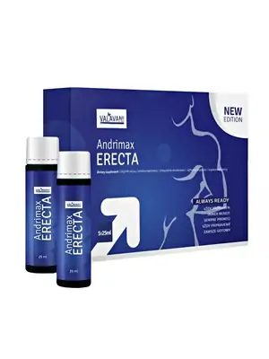Zlepšení erekce - Andrimax Erecta 5x25ml doplněk stravy - 8595630010076