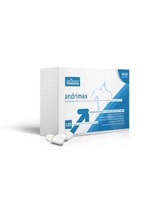 Zvětšení a lepší prokrvení penisu - Andrimax 120 kapslí doplněk stravy - 8595630010021