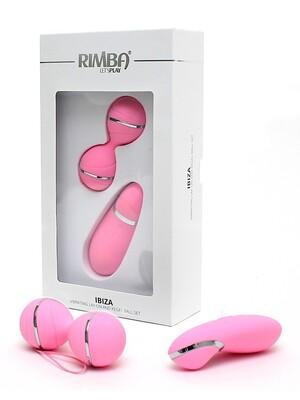 Vibrační vajíčka - Rimba Ibiza vibrační set růžový - rmb2542