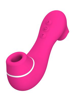 Vibrátory na klitoris - Romant Laurence oboustranný Suction stimulátor klitorisu - RMT118pnk