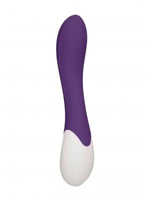 Vibrátory na G-bod - Spice G-Spot vibrátor s funkcí ohřívání - fialový - shmHEA001pur