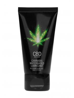 Lubrikační gely na vodní bázi - CBD Cannabis Lubrikační gel s konopím 50 ml - shmPHA139