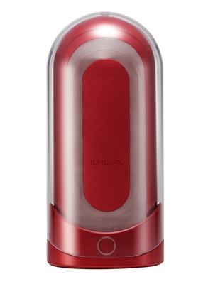 Nevibrační masturbátory - TENGA Flip Zero Red Warmer masturbátor - 5392100000