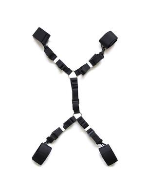 Erotická pouta a bondage - BASIC X Cross - základní poutací sada - BSC00319