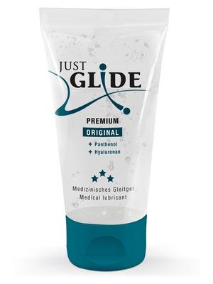 Lubrikační gely na vodní bázi - Just Glide Premium Original lubrikační gel 50 ml - 6256710000