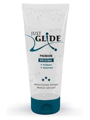 Lubrikační gely na vodní bázi - Just Glide Premium Original lubricant 200 ml - 6256800000