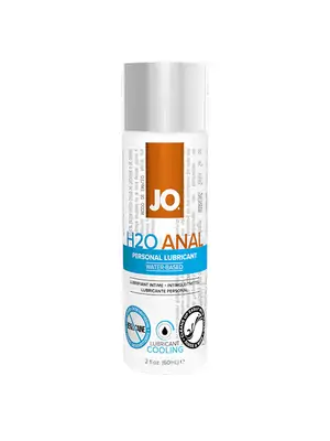 Lubrikanty pro anální sex - JO H2O Chladivý anální lubrikační gel 60 ml - E25094