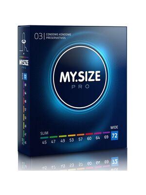 Kondomy My.Size - My.Size Pro kondomy 72 mm - 3 ks - D-228879