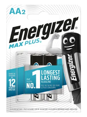 Nabíječky a baterie - Energizer MAX Plus baterie Tužka AA/2ks - EM004