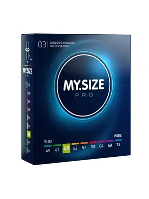 Kondomy My.Size - My.Size Pro kondomy 49mm 3ks - D-228861