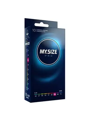 Extra velké kondomy - My.Size Pro kondomy 64mm 10ks - D-228874
