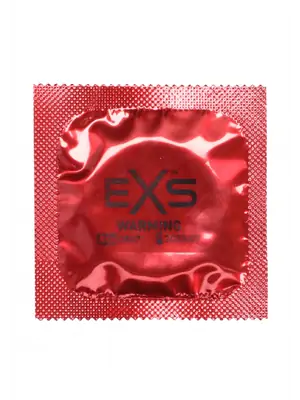 Speciální kondomy - EXS kondom Warming - 1 ks - shm144EXSWARMING-ks