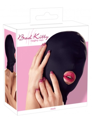 Masky, kukly a pásky přes oči - Bad Kitty Maska s otvorem na ústa - matná - 24903661001