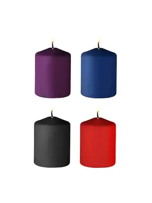 SM svíčky - OUCH! SM svíčky s vůní 4 ks - mix barev - shmOU567MIX