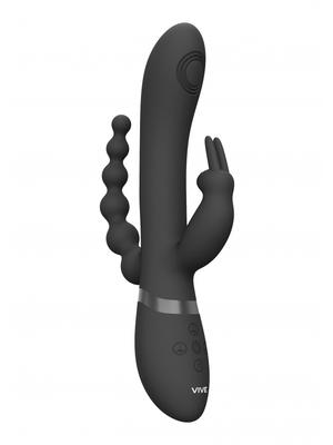 Vibrátory na G-bod - VIVE Vibrátor Rini - černý - VIVE038BLK