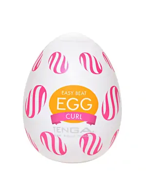 Masturbační vajíčka - Tenga Egg Curl masturbátor - 50000500000-ks