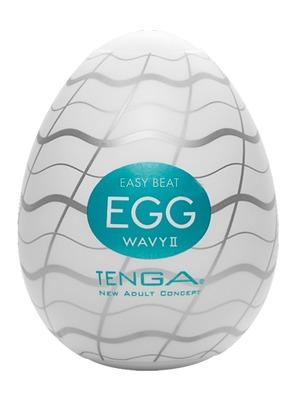 Nevibrační masturbátory - Tenga Egg Wavy II. masturbátor - 50001300000-ks