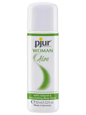 Lubrikační gely na vodní bázi - Pjur Woman Aloe Vera lubrikační gel 30 ml - 6165400000