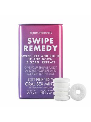 Erotické sladkosti - Swipe Remedy Oral pleasure bonbony mátové 25 g - bb0350