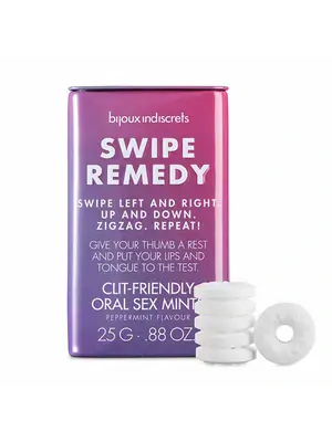 Erotické sladkosti - Swipe Remedy Oral pleasure bonbony mátové 25 g - bb0350