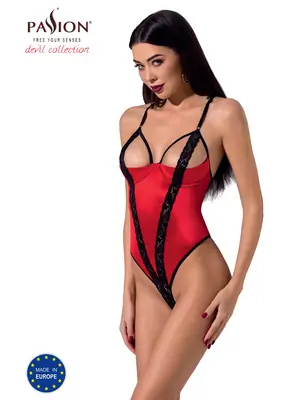 Erotické body a korzety - Devil Collection Femmina body - červené - 5908305953142 - L/XL