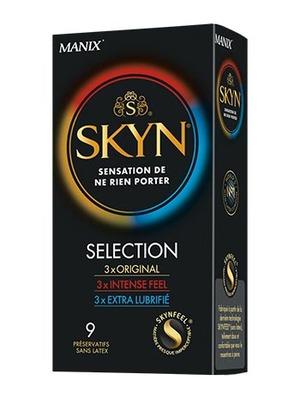 Kondomy bez latexu - SKYN kondomy Selection 9 ks - 3532281659501