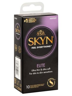 Kondomy bez latexu - SKYN kondomy Elite 10 ks - 5011831089763