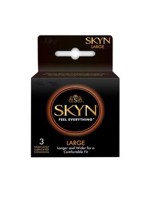 Kondomy bez latexu - SKYN kondomy Large 3 ks - 5011831087226