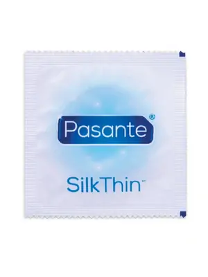 Ultra jemné a tenké kondomy - Pasante kondom Silk Thin - 1 ks - pasanteSilkThin-ks