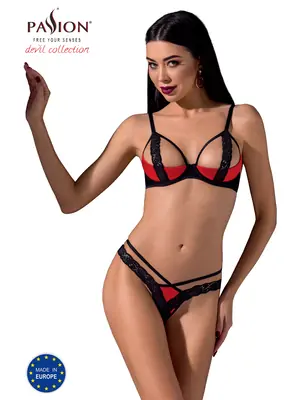 Erotické komplety - Femmina Bikini set - červený - 5908305953111 - L/XL