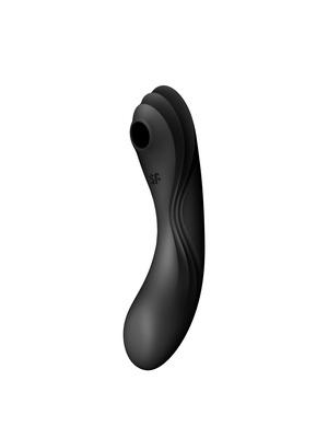 Multifunkční vibrátory - Satisfyer Curvy Trinity 4 vibrátor - černý - rmb3908