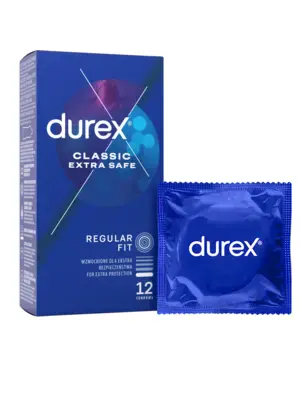 Extra bezpečné a zesílené kondomy - Durex Extra Safe kondomy 12 ks - 5010232964600