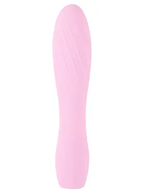 Mini vibrátory - Cuties minivibrátor s vroubky - růžový - 5542000000