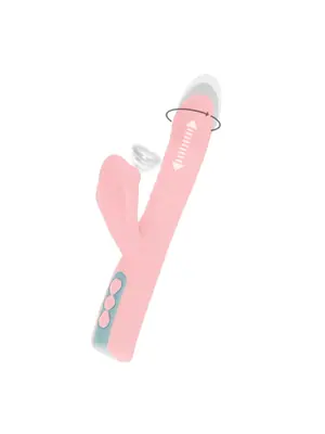 Tlakové stimulátory na klitoris - Romant Elvis pulzátor s podtlakovým stimulátorem růžový - RMT128pnk