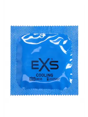 Speciální kondomy - EXS Cooling kondom - 1 ks - shm144EXSCOOLING-ks