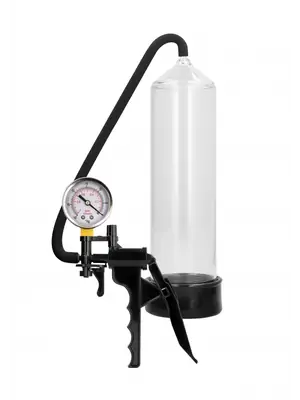 Vakuové pumpy pro muže - Pumped vakuová pumpa s manometrem - shmPMP045TRA