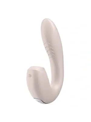 Tlakové stimulátory na klitoris - Satisfyer Sunray vibrátor a stimulátor klitorisu 2 v 1 - Lilac - sat4009759