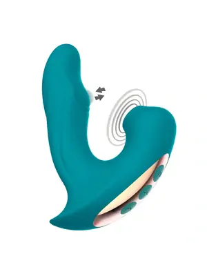 Tlakové stimulátory na klitoris - Eternal Love Stimulátor na klitoris a vibrátor 2 v 1 - s11104
