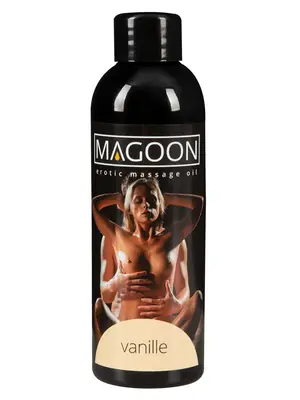 Masážní oleje - MAGOON Masážní olej s vůní vanilky 100 ml - 6221920000