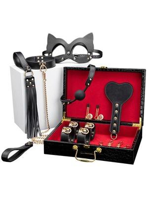 Výhodné BDSM sety - BASIC X Case luxusní BDSM kufřík černý - BSC00414
