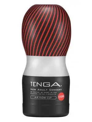 Nevibrační masturbátory - TENGA Air Flow Cup masturbátor - Strong - 50017220000