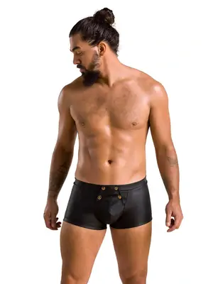 Pánské erotické prádlo - Passion MEN 050 Boxerky Patrick černé - 5908305970026 - L/XL