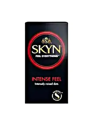 Kondomy bez latexu - SKYN kondomy Intense Feel 10 ks - 5011831089190