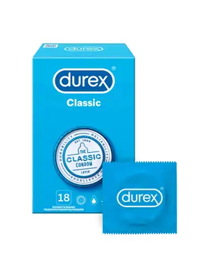 Standardní kondomy - DUREX Classic kondomy 18 ks - 5052197025491