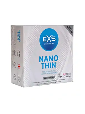 Ultra jemné a tenké kondomy - EXS Nano Thin pack Kondomy 48 ks - shm48EXSNANO